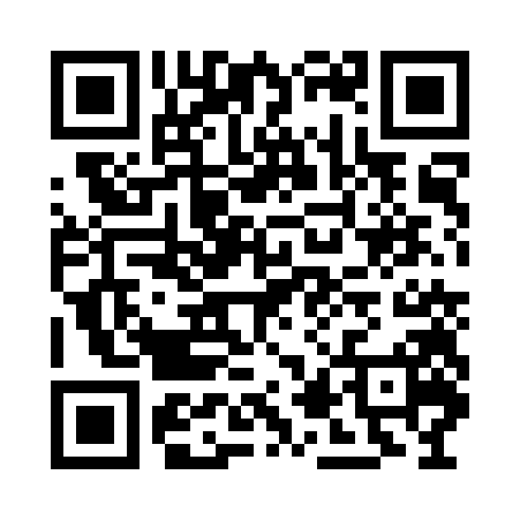 QR code for Masjid website